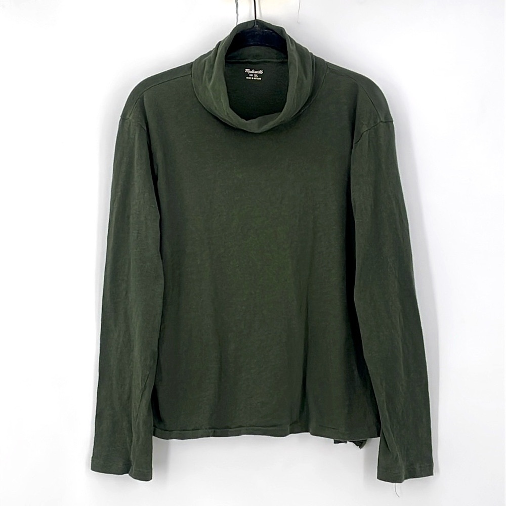 Madewell Whisper Cotton Turtleneck Size XL
